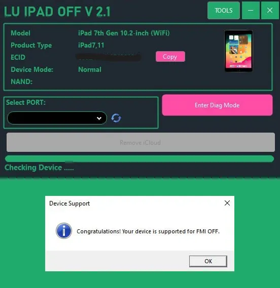 Download LU iPAD OFF Tool 2.1 (Latest Version)