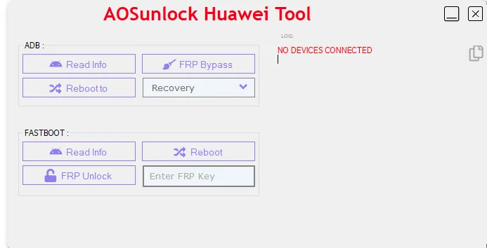 AOSunlock Huawei Tool Free Download