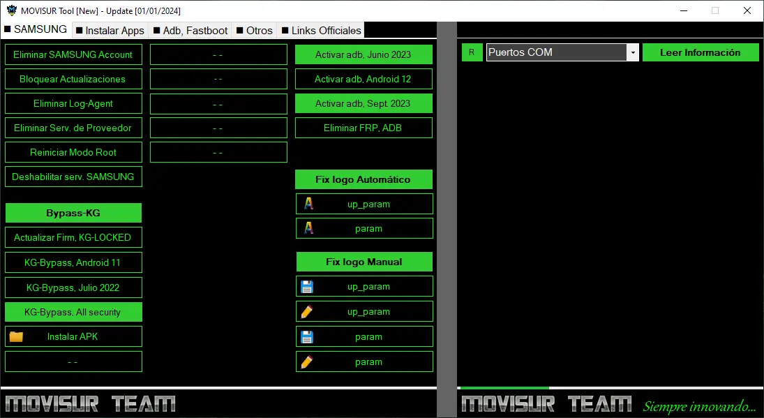 MOVISUR Tool Download Latest Version