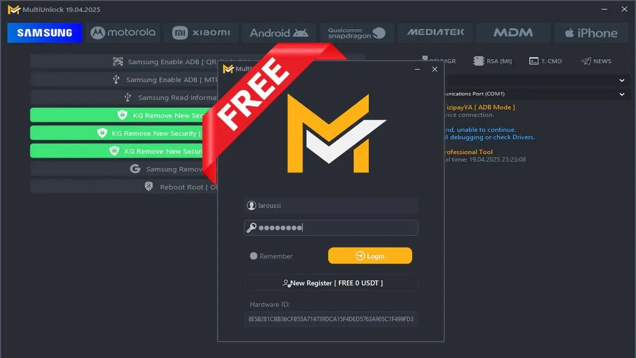 MultiUnlock Tool 18.04.2025 Free Download